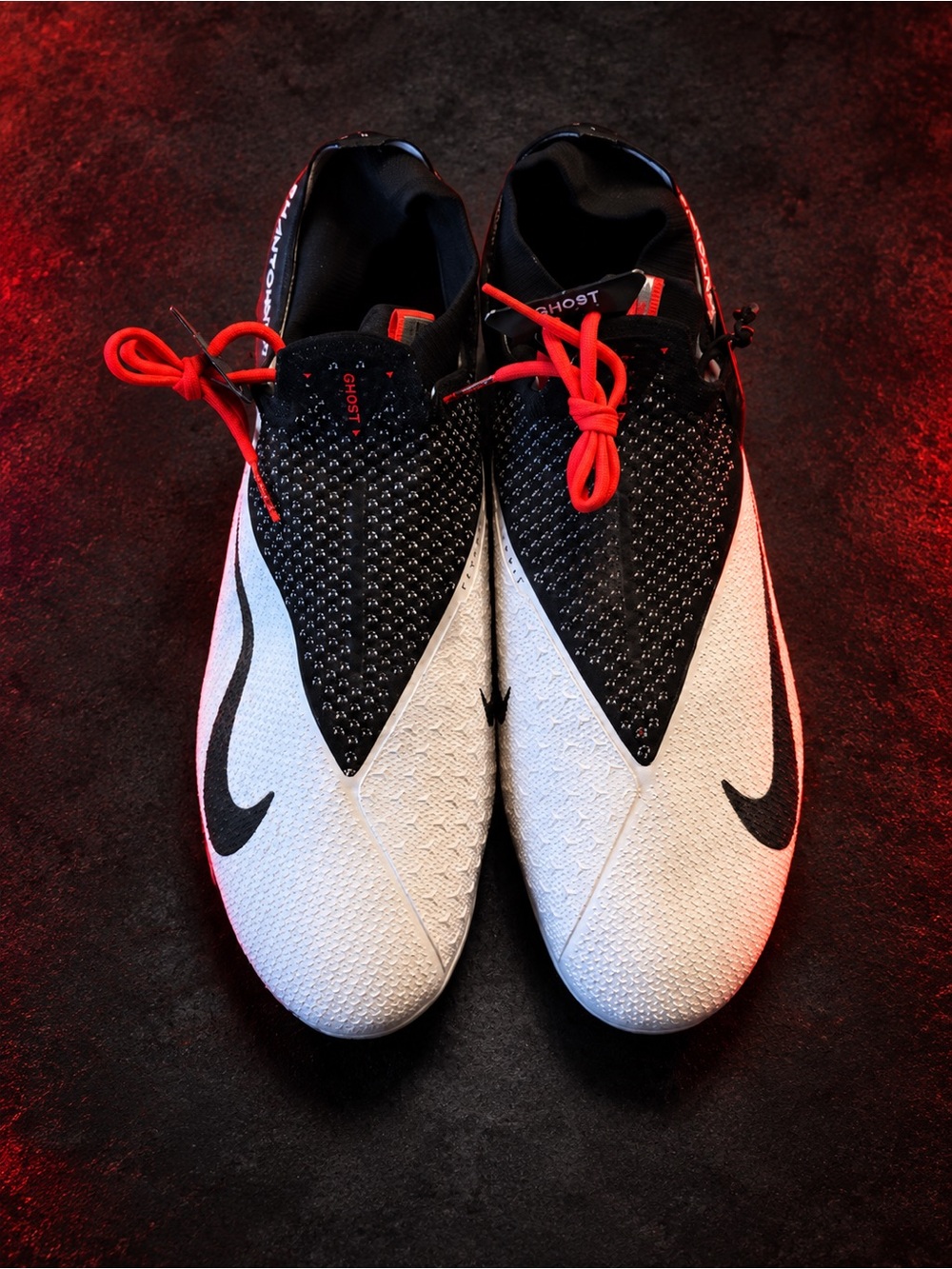 Nike Men’s Soccer Cleats — Black, White & Red - Picture 3 of 4